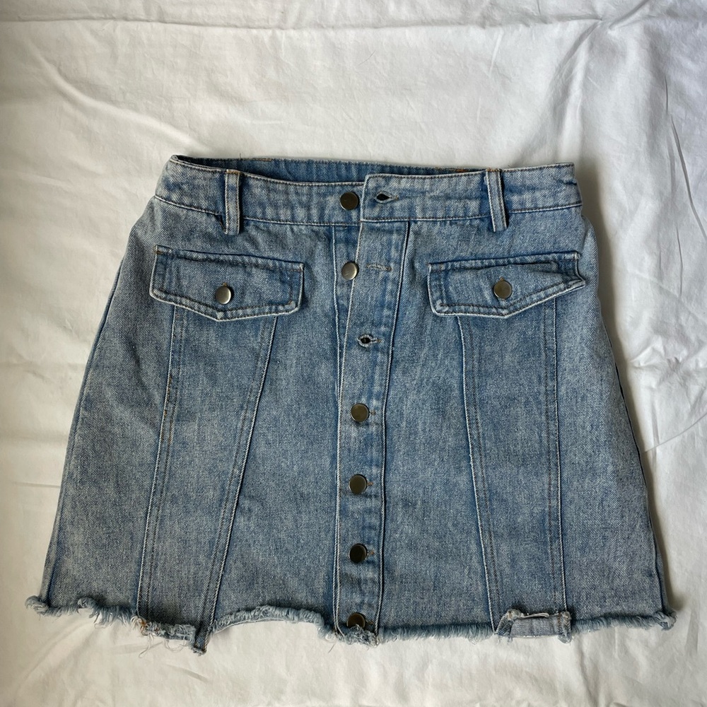 Loveriche Jean Skirt